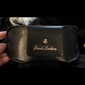 Brooks Brothers Eye case in Navy Blue